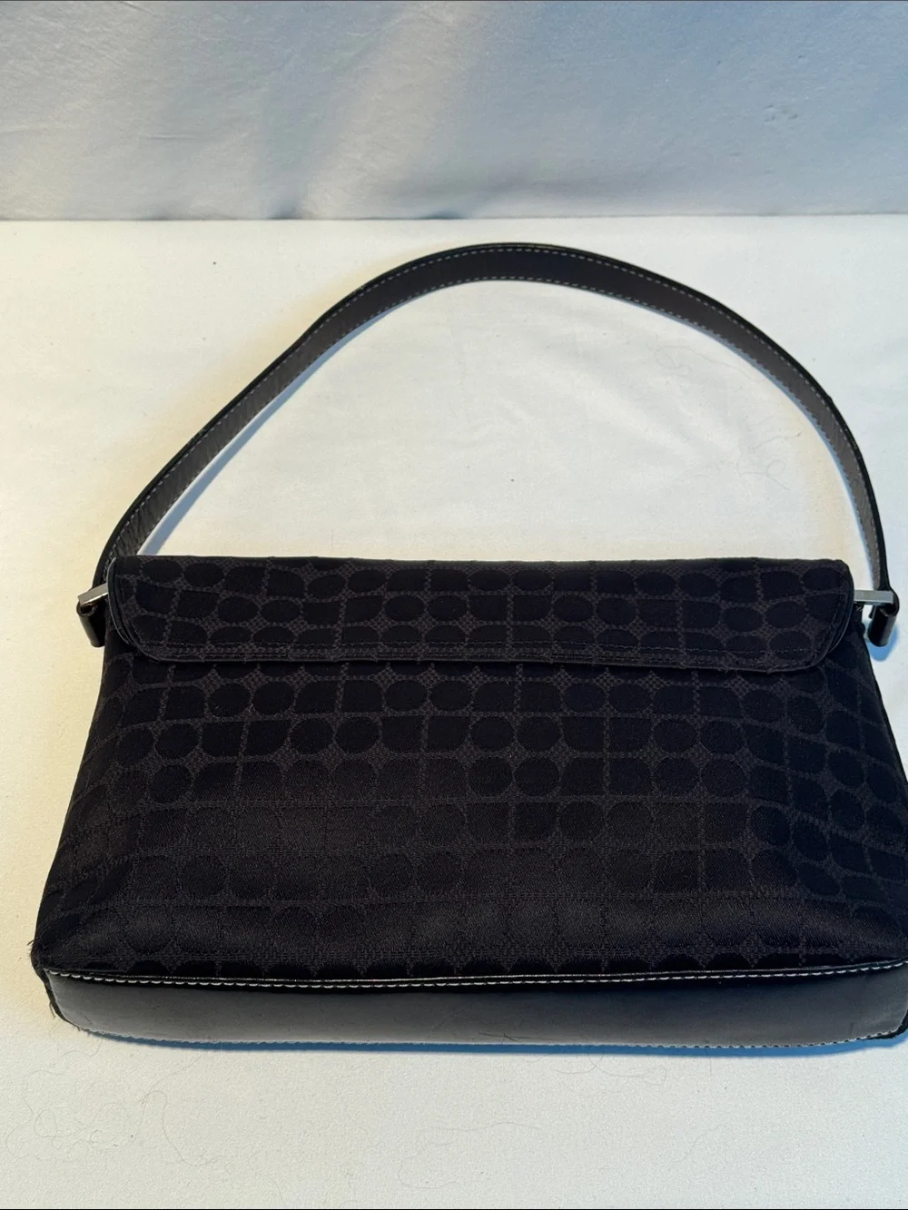 kate spade Black Patterned Shoulder Bag